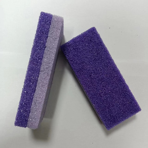 BIN pu foam pumice stone sponge foot file callus remover for feet