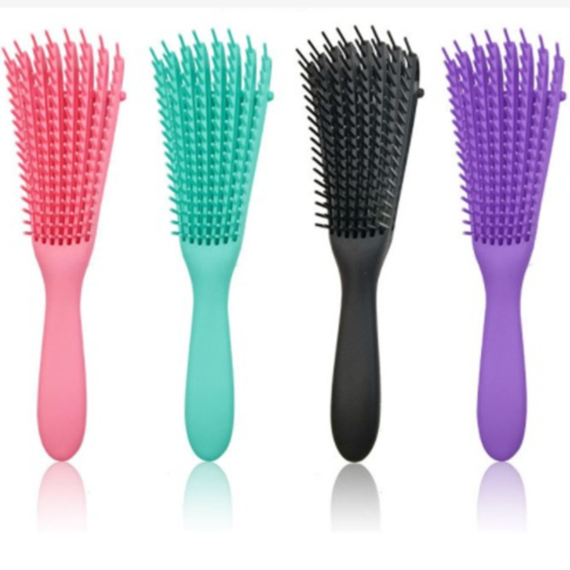 BIN Wholesale Octopus Hairdressing Comb Massage Hair Comb Anti-static Hair Straightener Comb