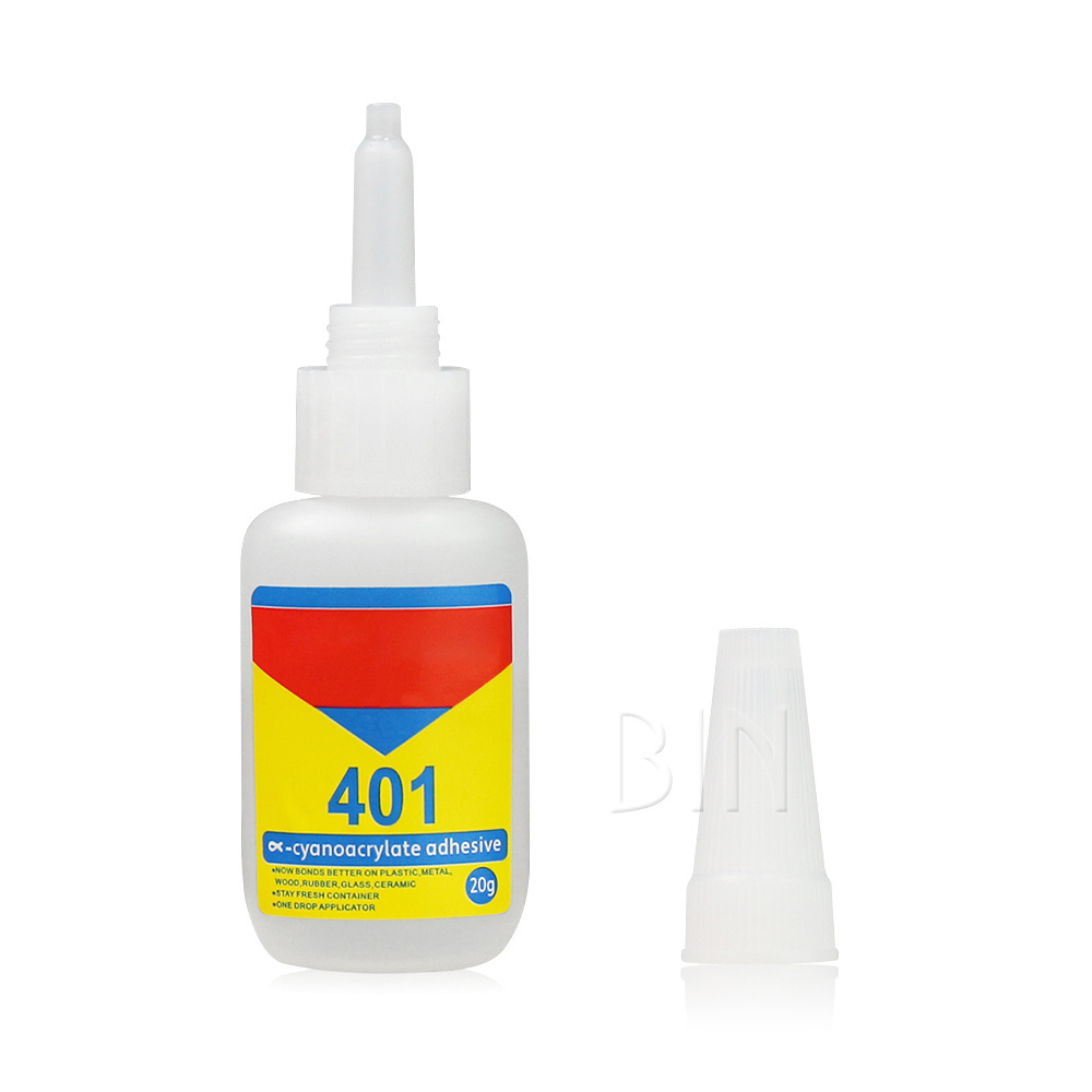 BIN stronger and fast dry adhesive nail art glue manufacturers diamond painting nail glue for Rhinestone and tips