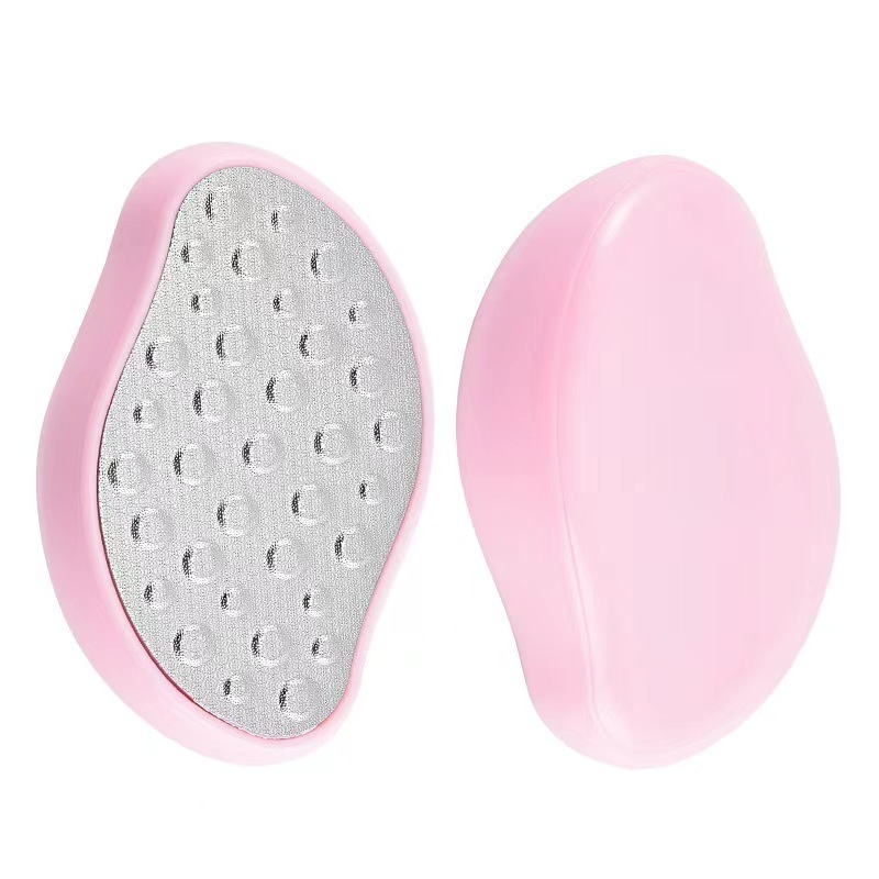 BIN high quality Smooth Portable Crystal Glass Foot Grinder Pedicure Rasp Foot File For Cracked Heels Callus And Dead Skin