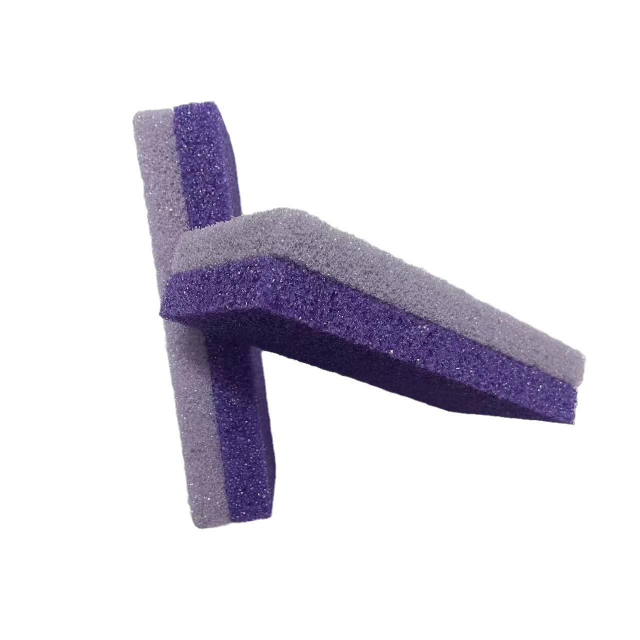 BIN 1600 Pcs/Case Disposable Pedicure Callus Remove Purple Mini Pumice Stone Bar For Feet