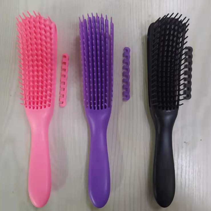 BIN Wholesale Octopus Hairdressing Comb Massage Hair Comb Anti-static Hair Straightener Comb