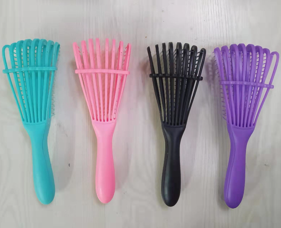 BIN Wholesale Octopus Hairdressing Comb Massage Hair Comb Anti-static Hair Straightener Comb