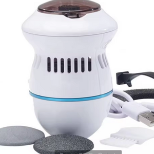 BIN Portable Electric Vacuum Adsorption Foot Grinder Electronic Foot File Pedicure Tools Callus Remover Feet Care Sander