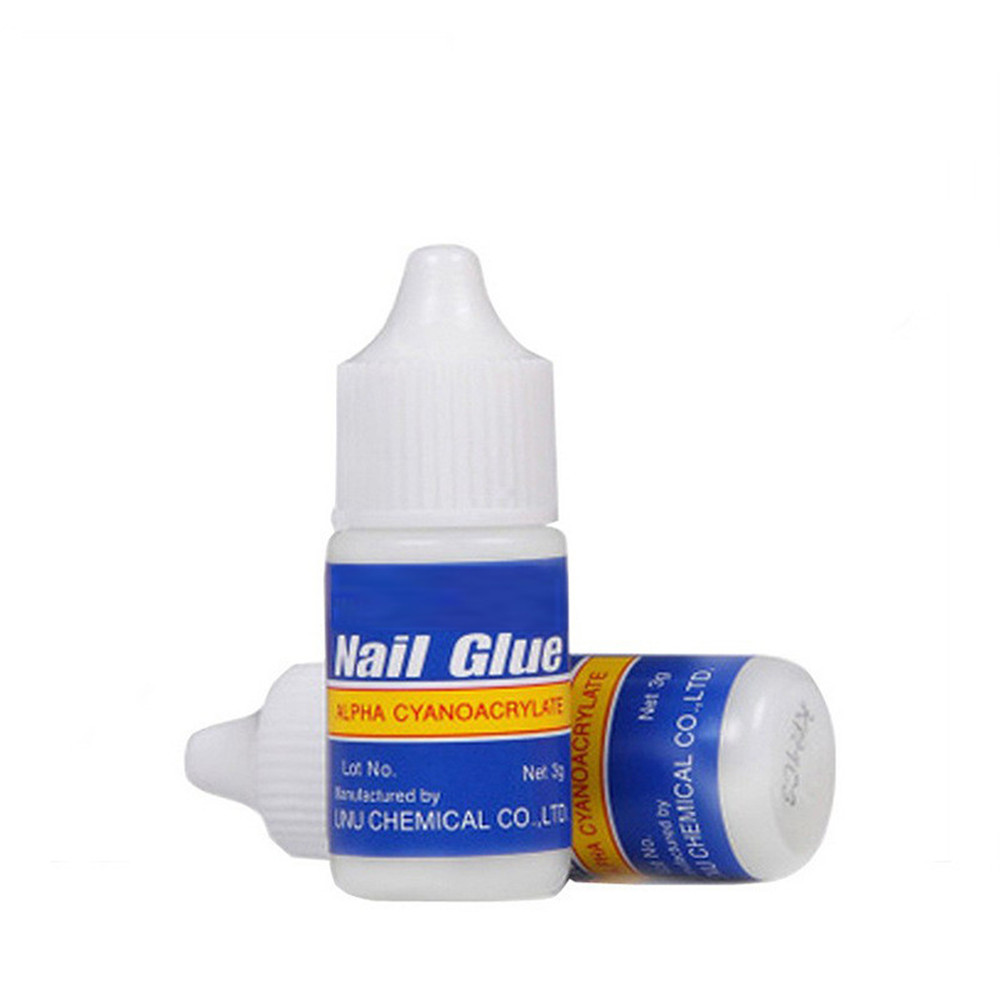 BIN Wholesale Nail Glue 2.5G 3G For Press On Adhesives Nail Art Decoration False Tips Glue