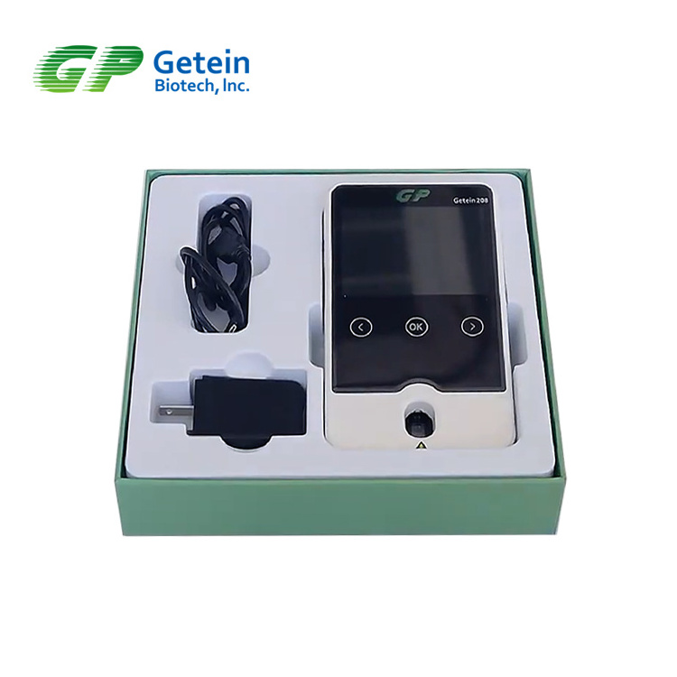 Getein 208 Portable poct health mini diagnostic machine hba1c analyzer