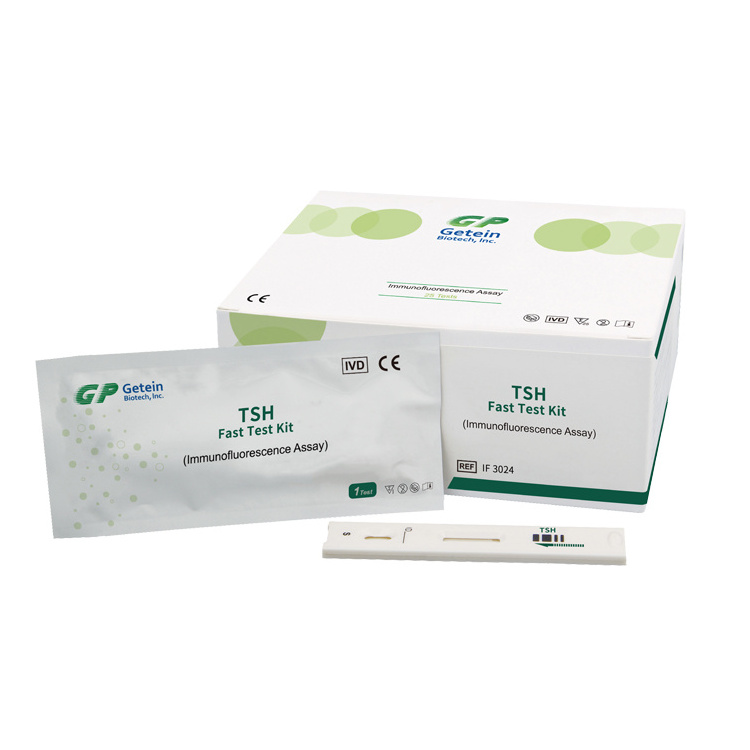 Getein TSH Fast Test Kit Immunofluorescence Assay POCT Rapid Test Kit For Lab Medical Equipment