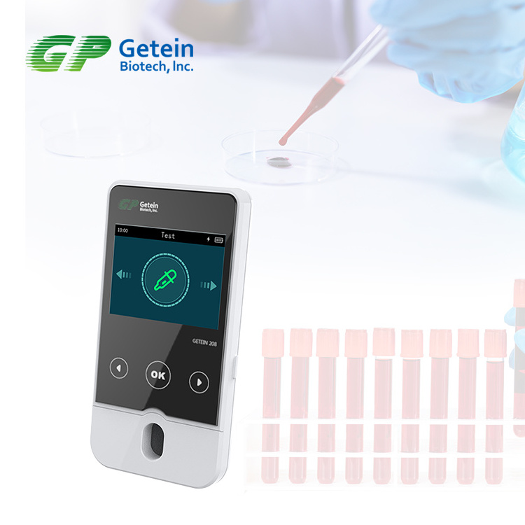 Getein 208 Portable poct health mini diagnostic machine hba1c analyzer