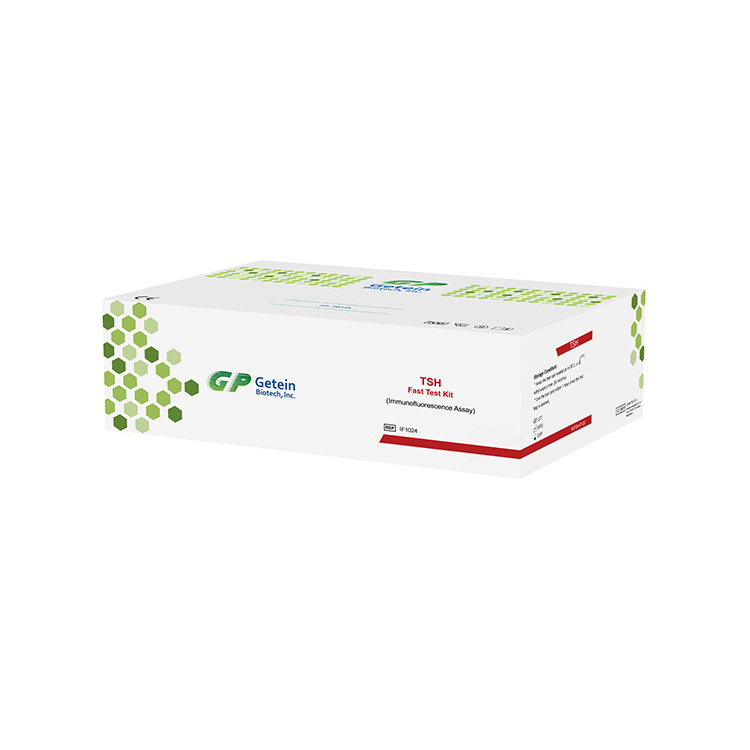 Getein TSH Fast Test Kit Immunofluorescence Assay POCT Rapid Test Kit For Lab Medical Equipment