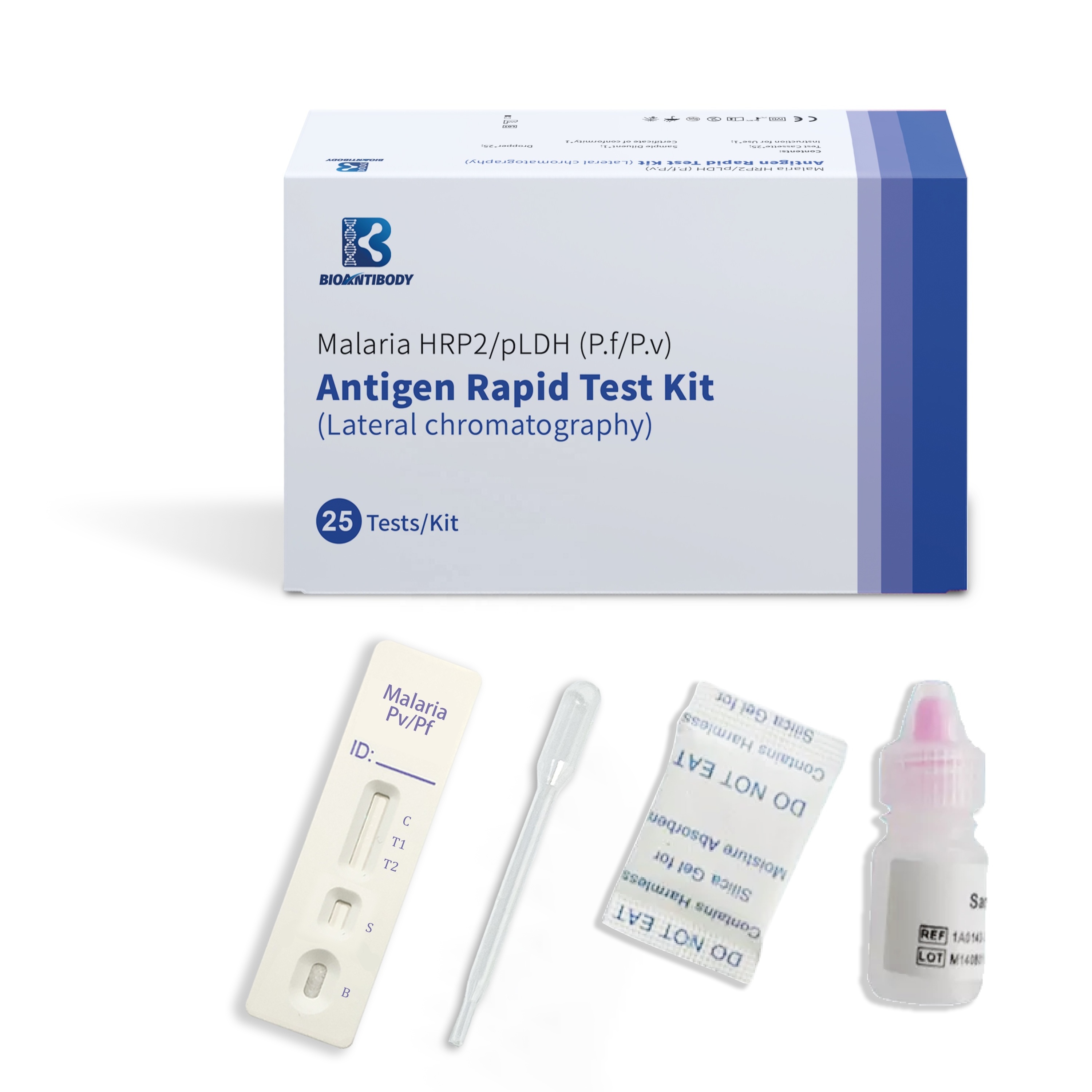 Hot Sale Malaria Rapid Diagnostic Test Kits / Malaria Test with ce