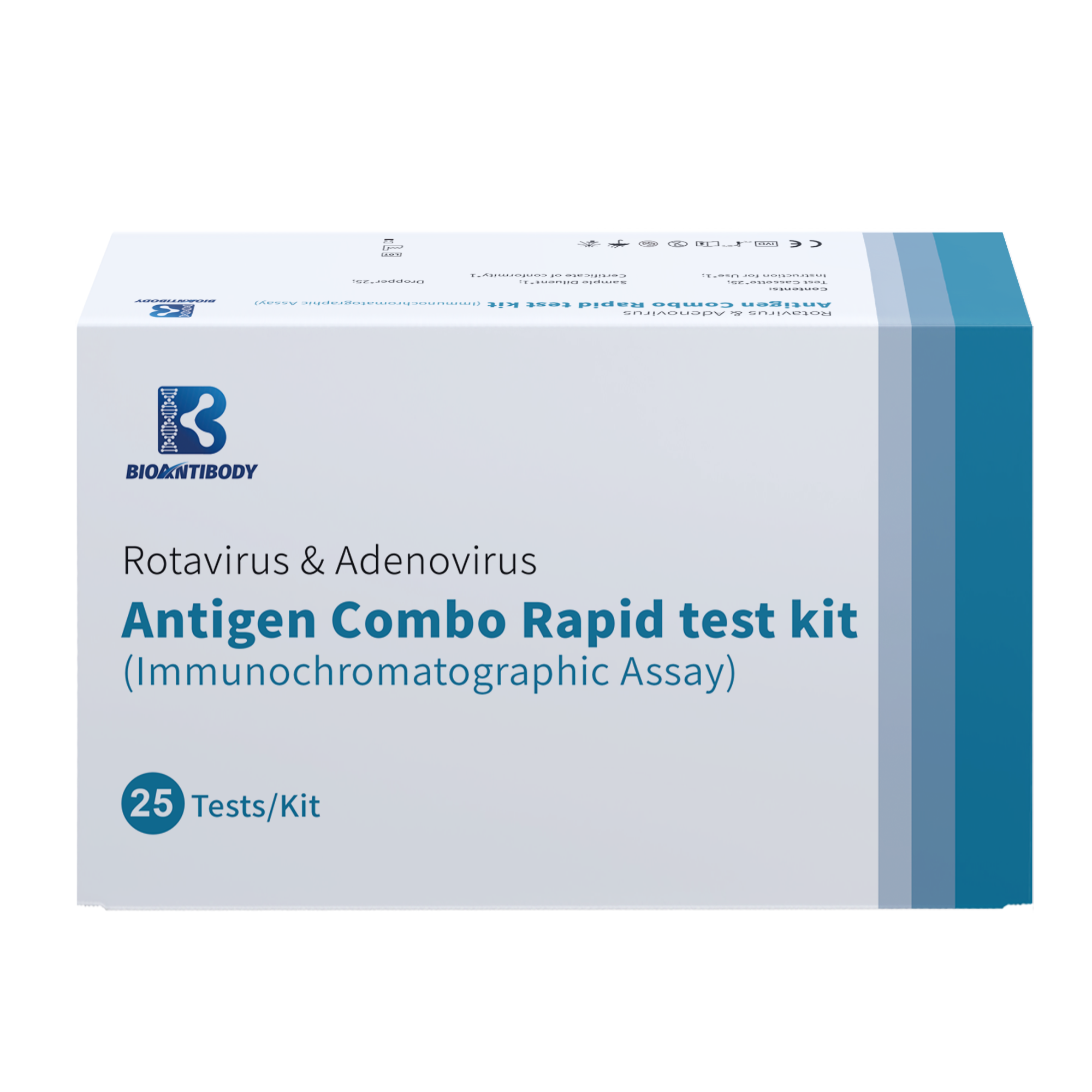 Human rotavirus adenovirus antigen feces rapid test