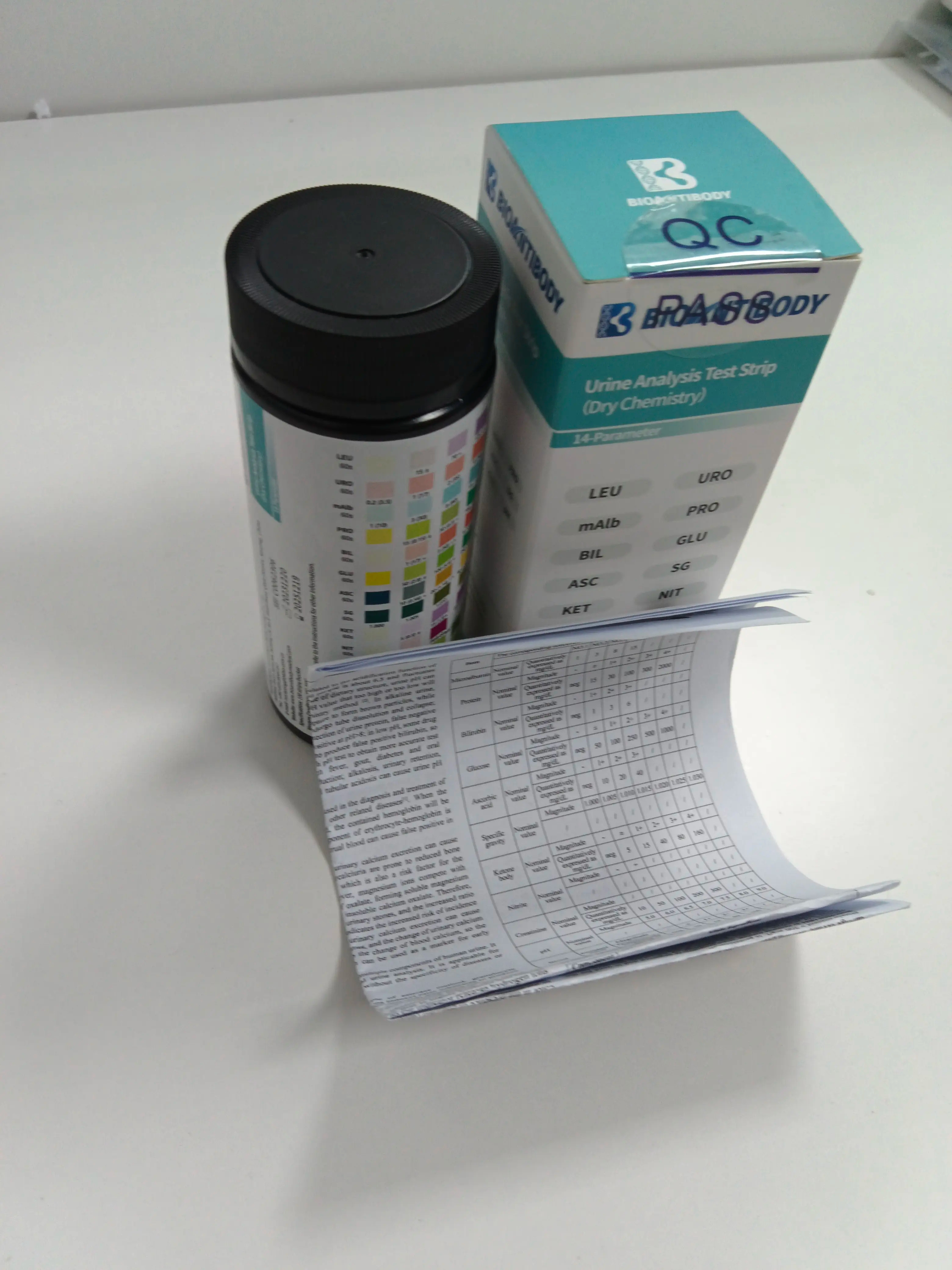 Urine Analysis Test Dip Sticks Kit Urinalysis Reagent Strip for Parameter