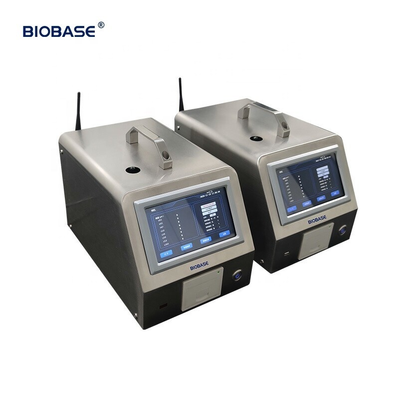 BIOBASE Laser Dust Particle Counter Model Large Screen Particle Counter For Cleanroom