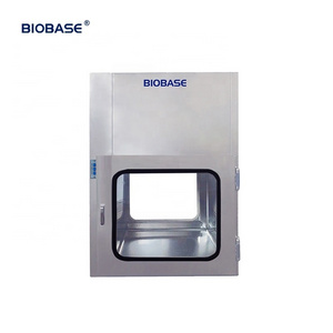 BIOBASE China Clean Room Pass Box Cleanroom Pass Through/Box Chamber Built-in Door Stainless Steel 304 Dynamic Pass Box For lab