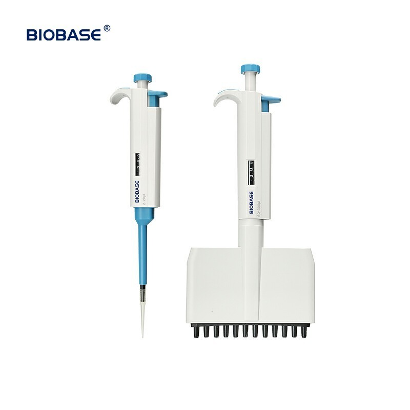 Biobase Micro Pipette lab Eight-channel Adjustable Volume Mechanical multichannel micro Pipette