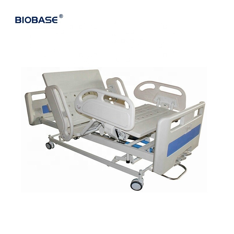 BIOBASE CHINA Hospital Bed  Punching Three-Crank Hospital Bed Factory Price