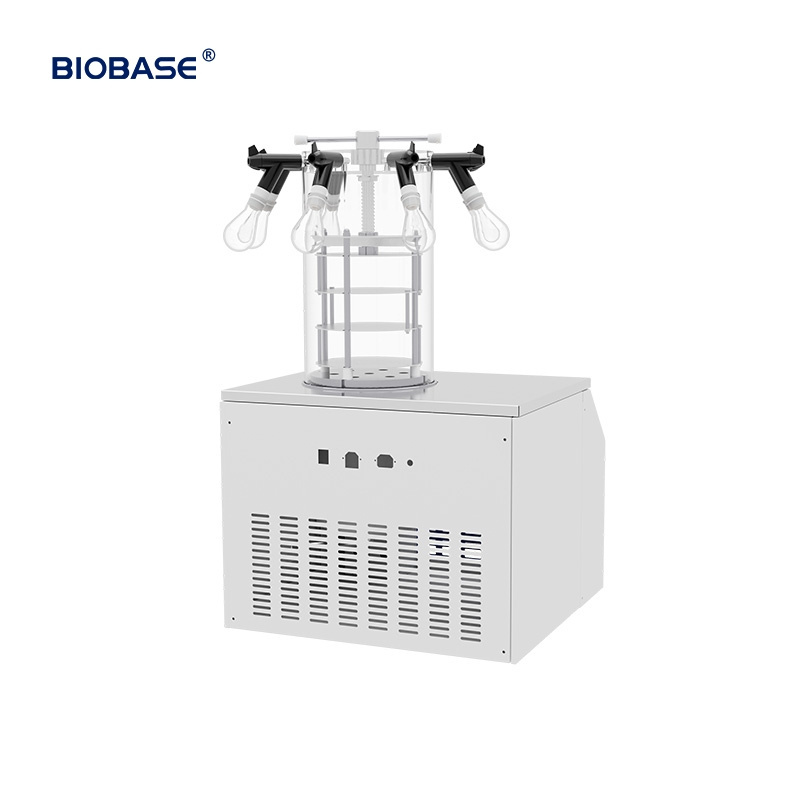 Biobase Freeze Dryer lab benchtop Air cooling System Standard Chamber Mini Freeze Dryer BK-FD10P