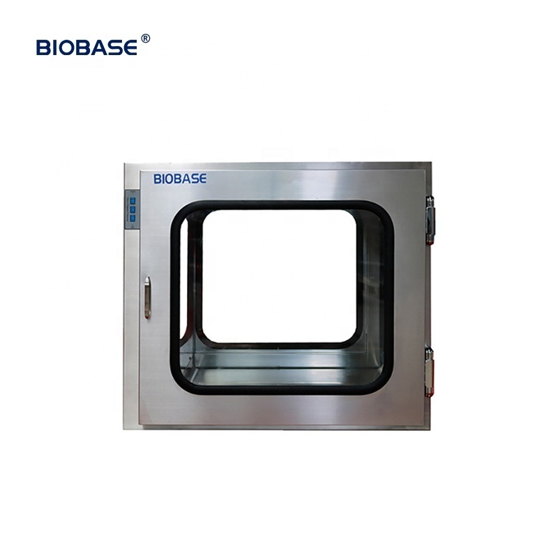 BIOBASE China Clean Room Pass Box Cleanroom Pass Through/Box Chamber Built-in Door Stainless Steel 304 Dynamic Pass Box For lab