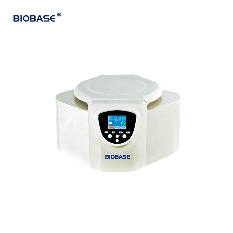 BIOBASE Low Speed Centrifuge 4000rpm 2600xg LCD display Microprocessor control Low Speed Refrigerated Centrifuge for Lab