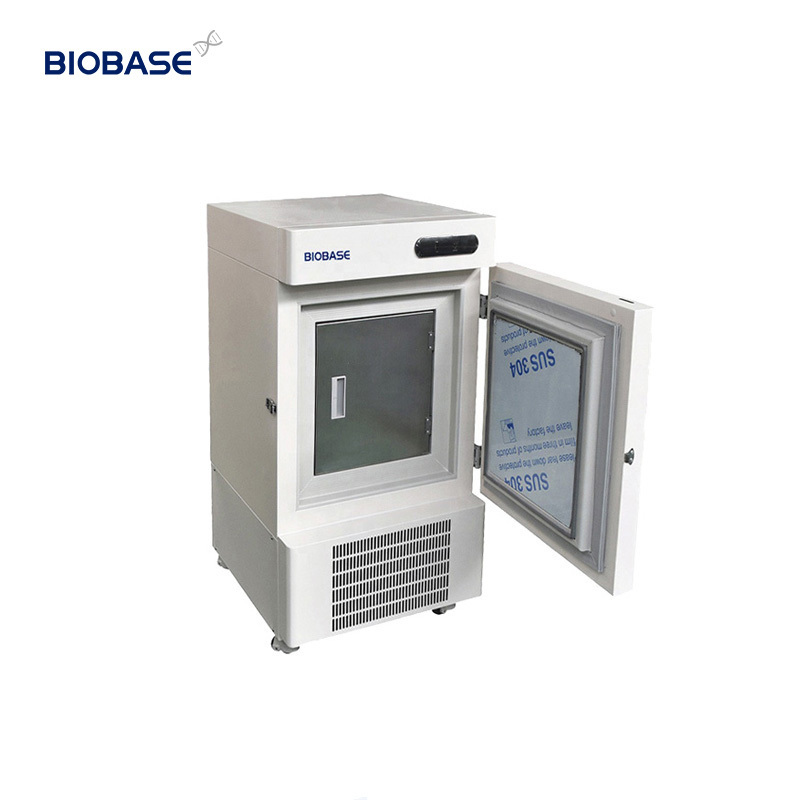 BIOBASE -60 deep fridge 58L mini vaccine ultra low temperature deep refrigerator freezer