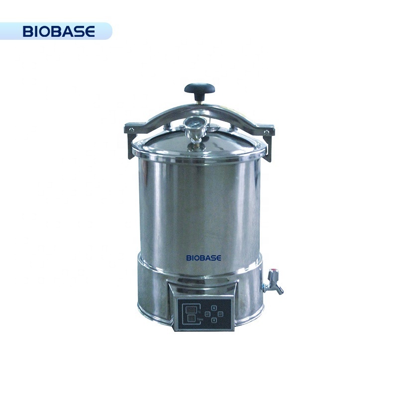 Biobase China Portable autoclave 18L 24L Pressure Steam Portable Autoclave for medical