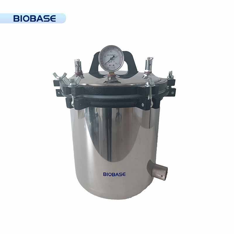 Biobase China Portable autoclave 18L 24L Pressure Steam Portable Autoclave for medical