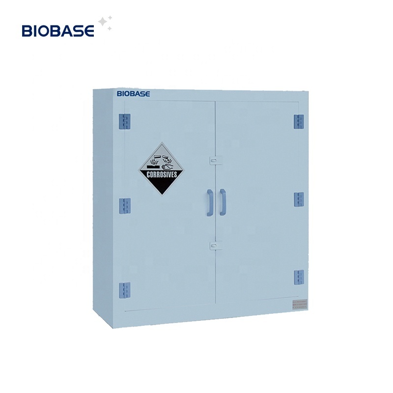 BIOBASE Laboratory Chemical Storage Cabinet Strong Acid Alkali Storage Cabinet Padlock design Adjustable shelves