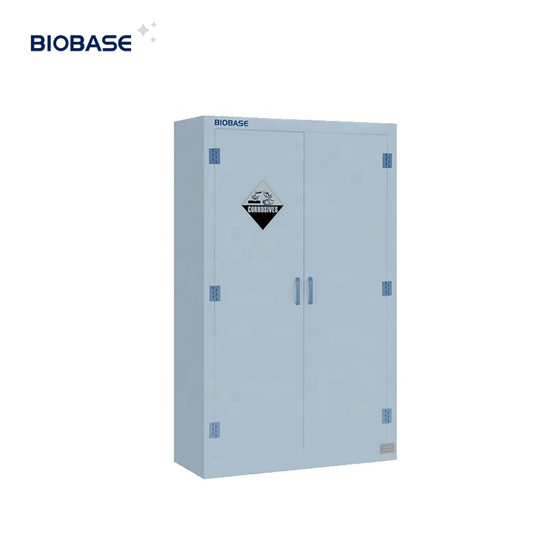 BIOBASE Laboratory Chemical Storage Cabinet Strong Acid Alkali Storage Cabinet Padlock design Adjustable shelves