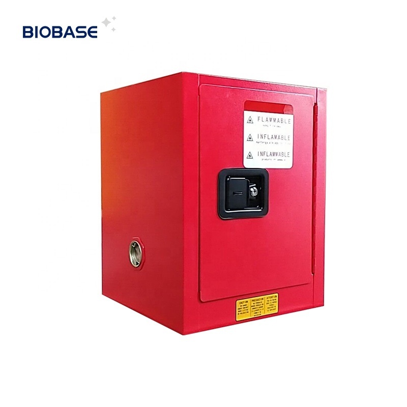 BIOBASE Laboratory Chemical Storage Cabinet Strong Acid Alkali Storage Cabinet Padlock design Adjustable shelves