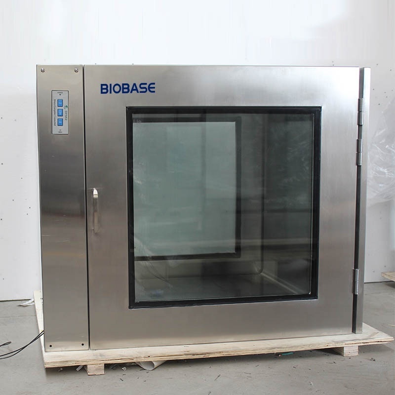 BIOBASE China Dynamic Pass Box Clean Room Transfer Box Lab Air Shower Pass Box