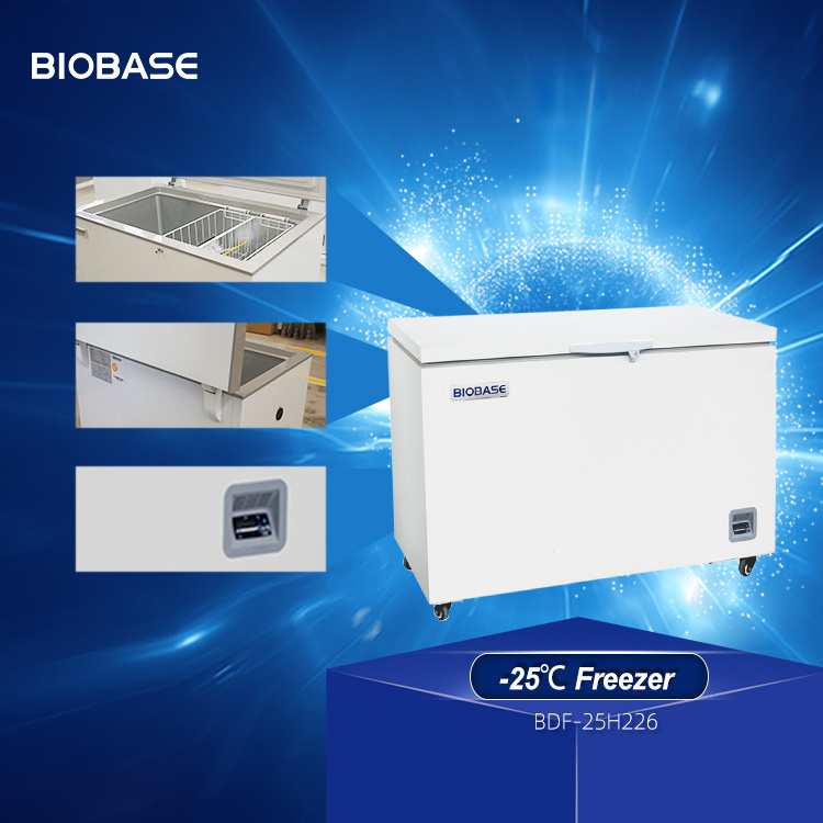 Refrigerator -25 Degree low temperature Horizontal Medical Fridge 110L 210L 310L freezer ultra low temperature refrigerator