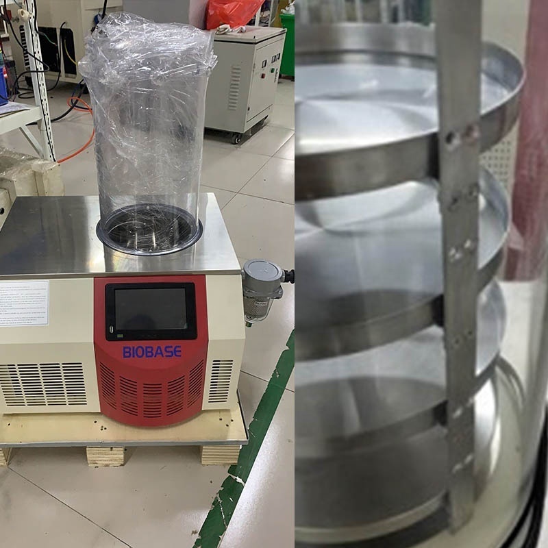 BIOBASE Tabletop Freeze Dryer for lab freeze dryer freeze dryer lyophilizer price