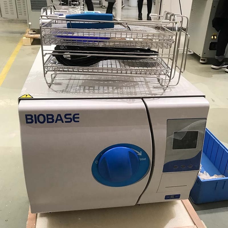 BIOBASE Table Top Autoclave 18L 23L Class B LCD Table Top Autoclave for Lab and Hospital