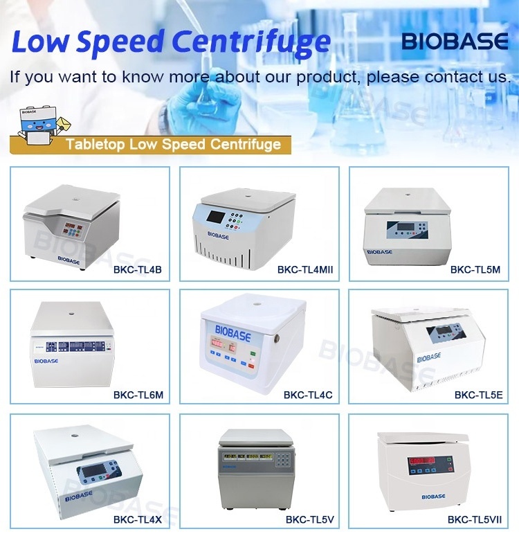 BIOBASE Centrifuge Low Speed Large Capacity Refrigerated high efficiency Centrifuge for lab