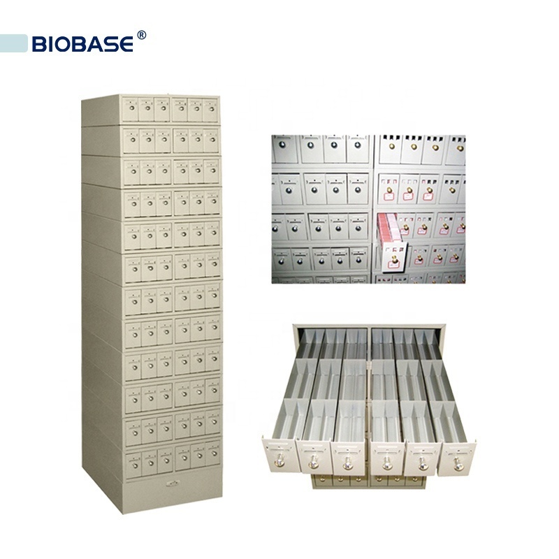 BIOBASE China Slides Cabinet 72 Drawers Cold-rolled Steel Plate Cabinet Storage for House Industry