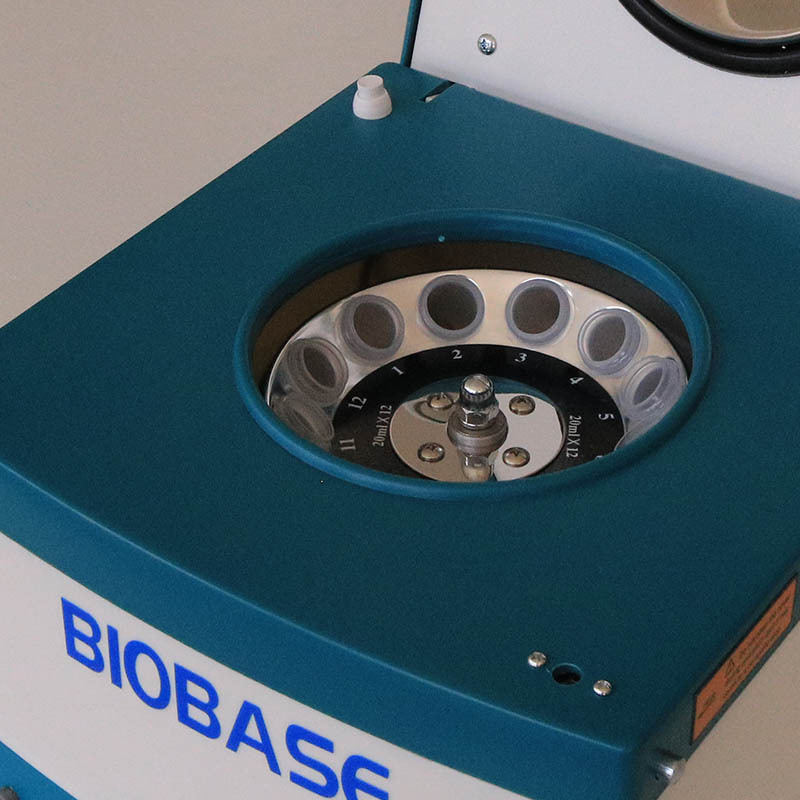 Biobase r Portable Low Speed Centrifuge Laboratory Table Top Blood Hematocrit Capillary 18 tubes Centrifuge