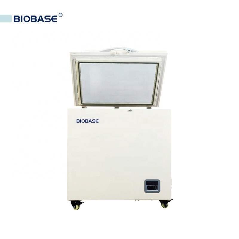 BIOBASE -60 Freezer Ultra Low Temperature Chest For Electron Device Low Temperature Experiment refrigerator BDF-60H118A