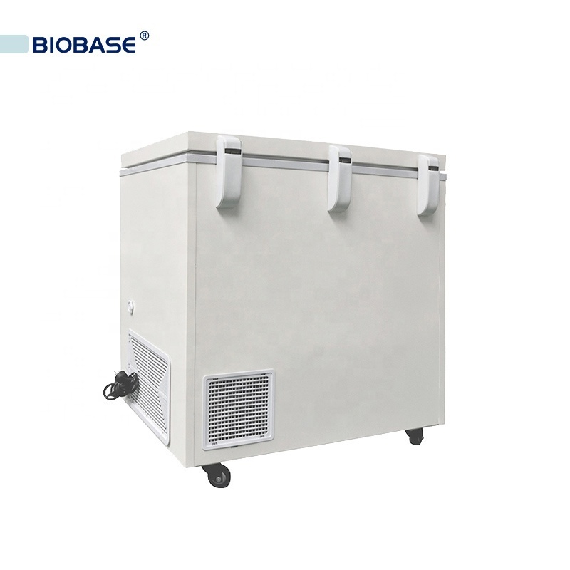 BIOBASE -60 Freezer Ultra Low Temperature Chest For Electron Device Low Temperature Experiment refrigerator BDF-60H118A