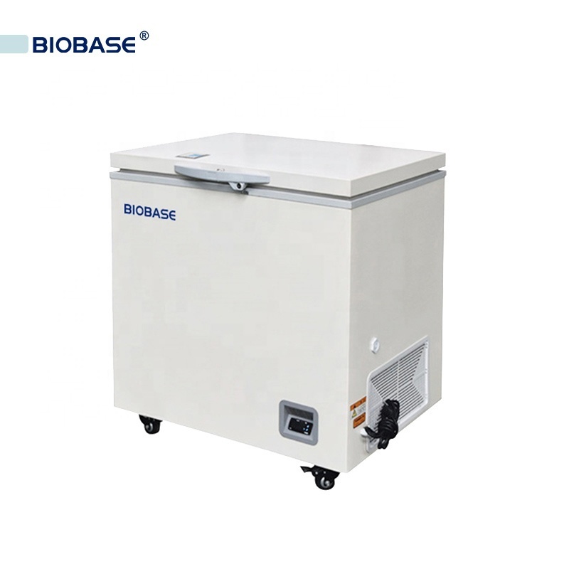 BIOBASE -60 Freezer Ultra Low Temperature Chest For Electron Device Low Temperature Experiment refrigerator BDF-60H118A