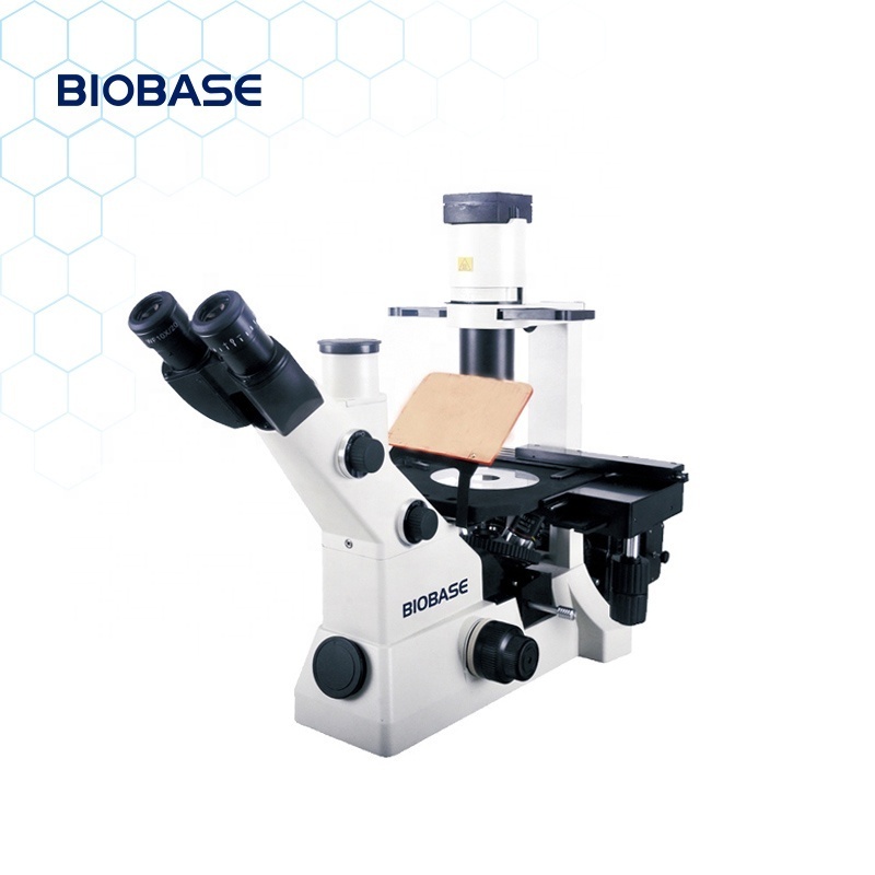 BIOBASE Optical Biological Microscope 4X-1000X Binocular head used in School Teaching and Lab Research