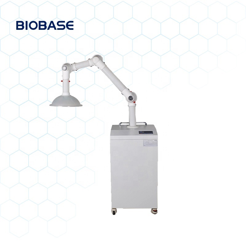 BIOBASE CHINA Factory Portable Soldering Smoke Absorber Welding Smoke evacuator Fume Extractor for co2 Filter