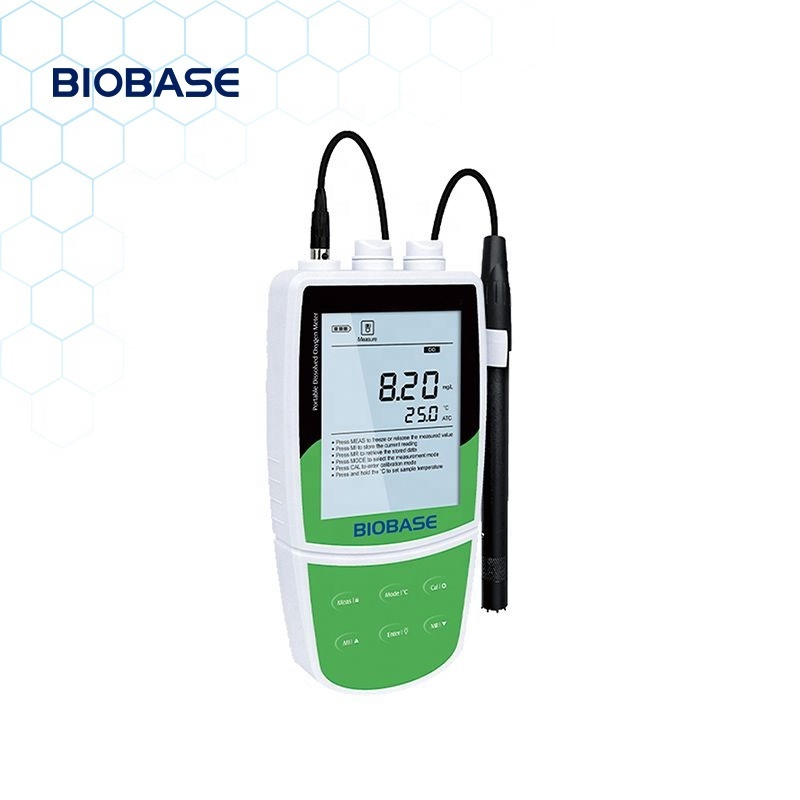 BIOBASE Portable Dissolved Oxygen Meter model PH-820 Laboratory Analysis Equipments Portable Dissolved Oxygen Meter for lab