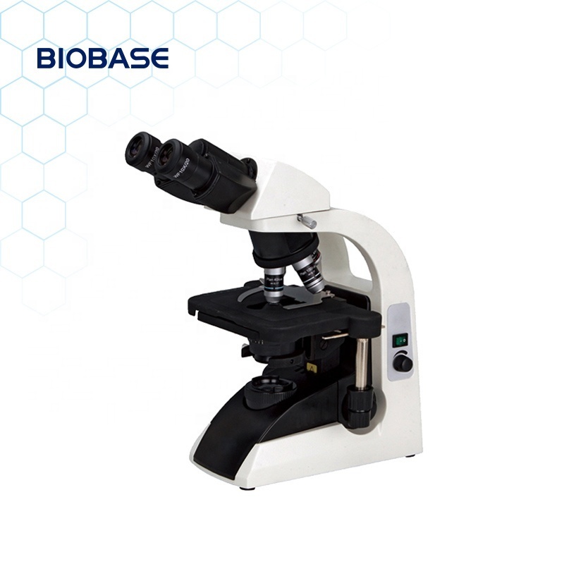 BIOBASE Optical Biological Microscope 4X-1000X Binocular head used in School Teaching and Lab Research