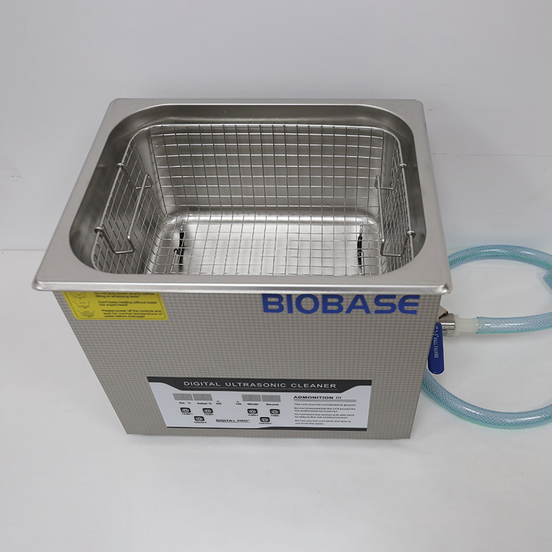 BIOBASE CHINA ultrasonic cleaning machine ultra sonic cleaner Time and temperature real-time display ultrasonic cleaner for lab