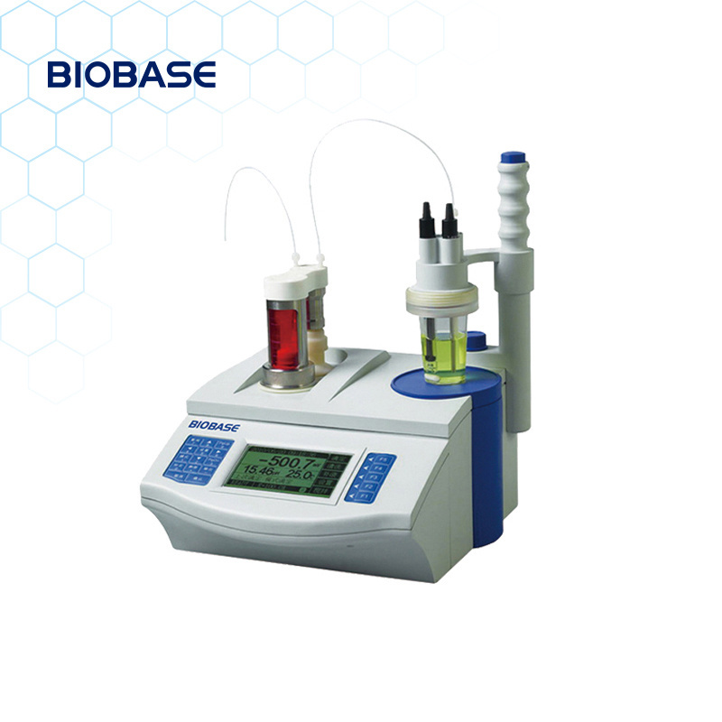 BIOBASE Karl Fischer Coulometric Moisture Titrator Electronic Oil Content In Water Analyzer Laboratory Moisture Meter