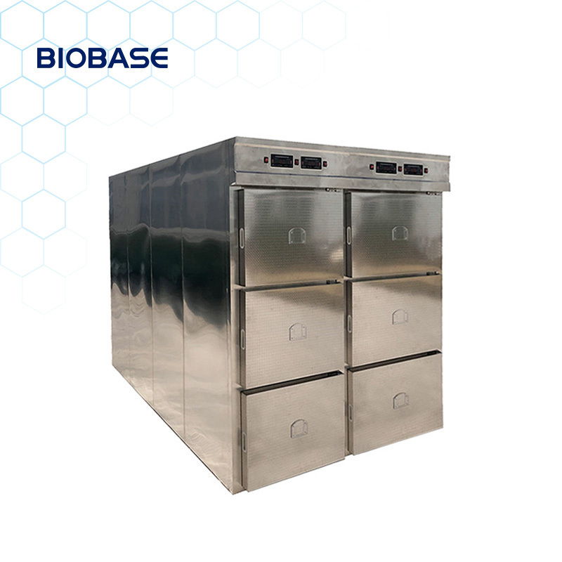 Biobase China BK-XG3 Corpse Refrigerator 3 Chamber Ultra Low Temperature Freezer mortuary refrigerator for hospital