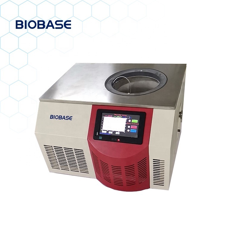 BIOBASE CHINA Tabletop Freeze Dryer BK-FD10P Air cooling System Standard Chamber Mini Freeze Dryer for Lab