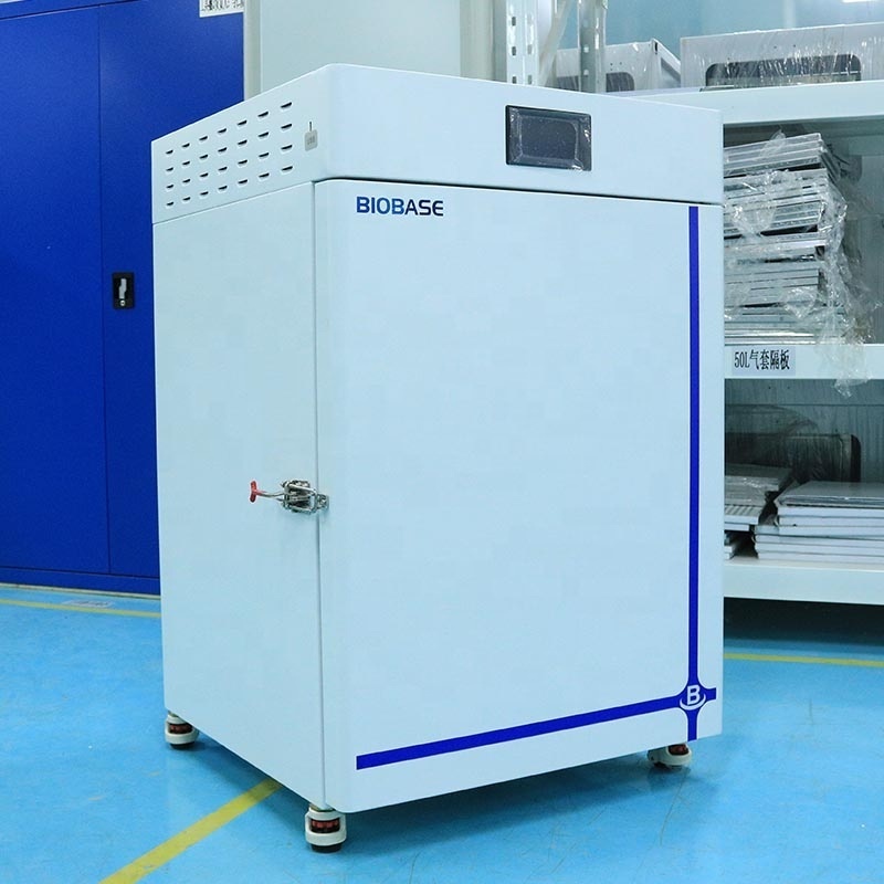 BIOBASE Factory Carbon Dioxide Incubator Hot Air Sterilization 2PCS Shelves 160L CO2 Incubator for Lab