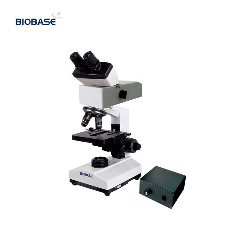 BIOBASE China Factory 4X 10X 40X 100X Lab Trinocular Head Fluorescent Biological Microscope