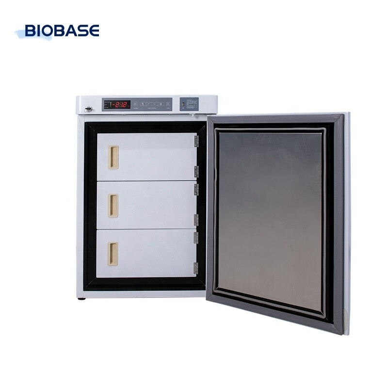 Biobase Freezer Mini 90L minus 40 Degree hospital vaccine plasma storage Biomedical deep Freezer